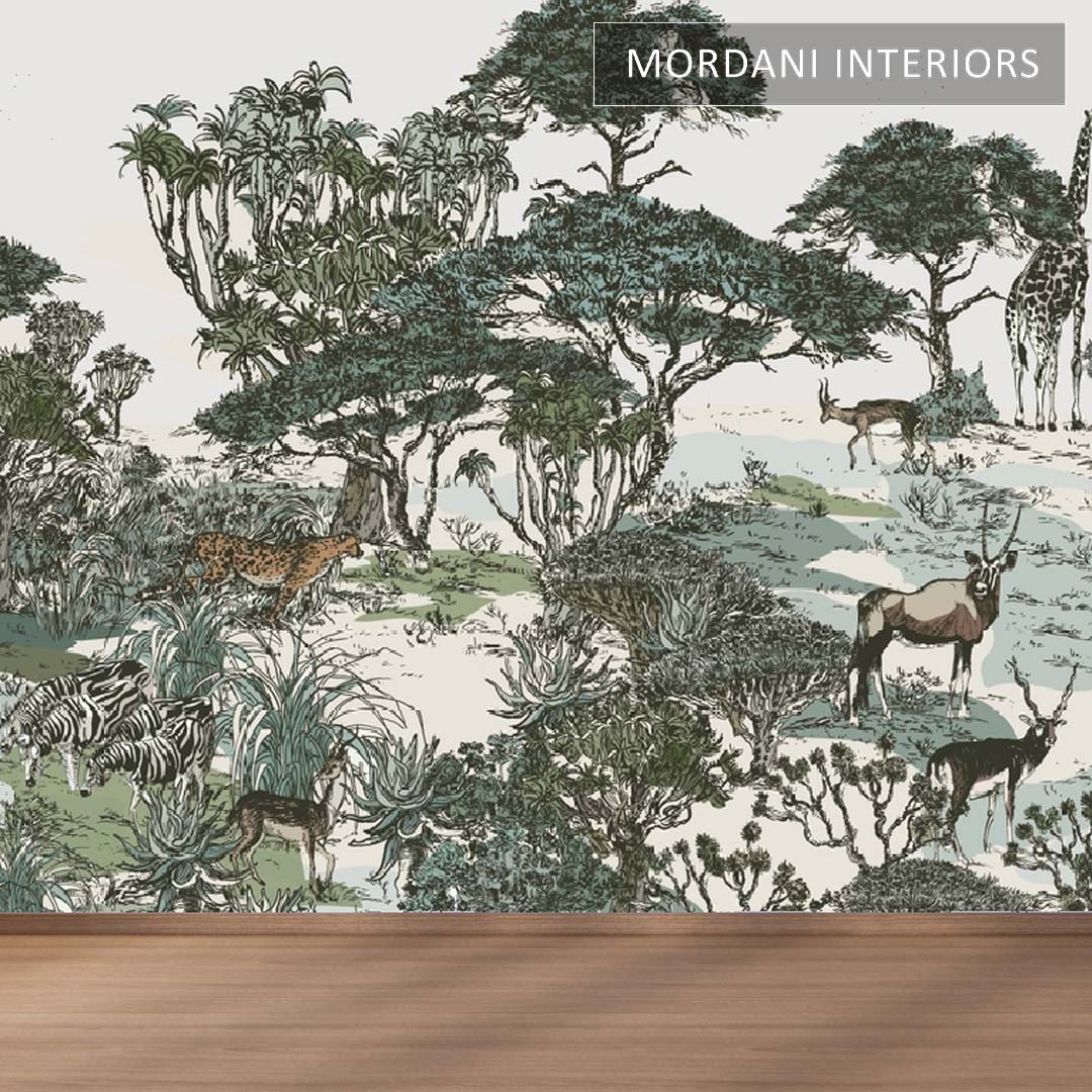 Ethiopian Grassland Wall Mural